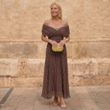 Sienna | Kevyt Geometrinen Mekko