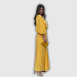 Serelina | Laskostettu Eleganssi Maximekko