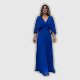 Serelina | Laskostettu Eleganssi Maximekko