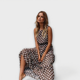 Danae | Pilkullinen Midi Mekko