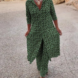 Maeve - Yhdistelmä Eleganssi Geometrinen