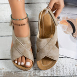 Ava | Comfort Wedge Sandalet
