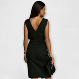 Desi - V-Neck with High Slit