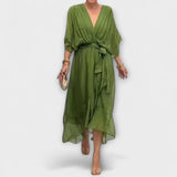Amoura - Shaffonklei V-Neck Top