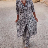 Maeve - Yhdistelmä Eleganssi Geometrinen