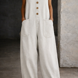 Iina - Vintage-pesty Puuvillahaalari