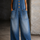 Iina - Vintage-pesty Puuvillahaalari