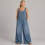 Iina - Vintage-pesty Puuvillahaalari