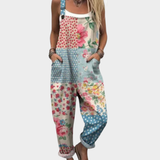 Boho-Patchwork Haalarit Pastelli