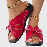 Darcy - Tyylikkäät Slip-On-sandaalit nauhalla