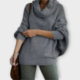 Ulrike - Tyylikäs turtleneck-naisten villapaita