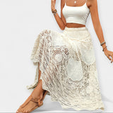 Magdalēna Romantic Midi Dress with Slit