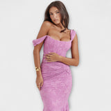 Renske - Elegante ja hienostunut mekko korsetilla