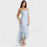 Renske - Elegante ja hienostunut mekko korsetilla