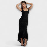 Renske - Elegante ja hienostunut mekko korsetilla