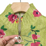 Dagmar™ | Cardigan kukilla limetinvihreällä
