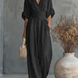 Sanna – Tyylikäs ja laskeutuva jumpsuit