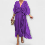 Amoura - Shaffonklei V-Neck Top