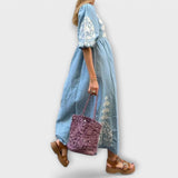 Rena - Painettu mekko vaivattomaan eleganssiin