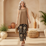 Tránsito™ | Boho Tunikasetti ja Laitapantalo