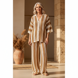 Zenaida™ | Virkattu Kimono ja Housut